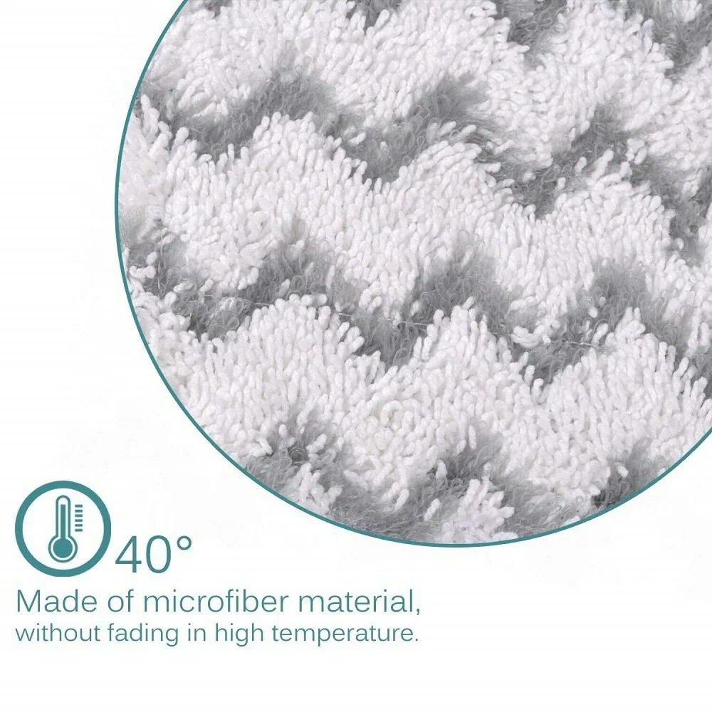 Description Picture 5 of itemSteam Mop Pads Washable Replacement Steamer Mop Pads with All Hard Floors for Shark S1000 S1000A S1000C S1000WM S1001C