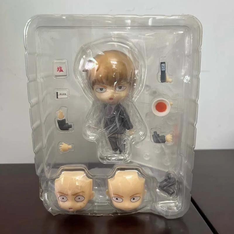 Mob Psycho 100 III Arataka Reigen & Shigeo Kageyama Action Figures - Articulated Anime Collectibles