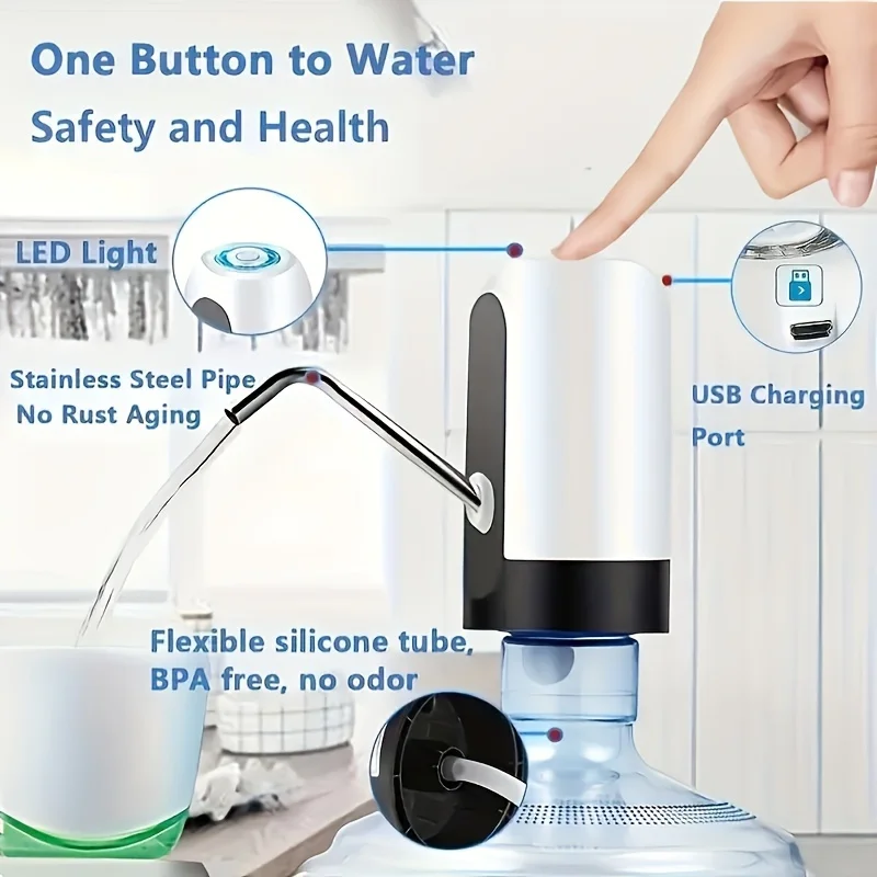 Compact Portable Water Pump Plug-and-Play Water Extractor