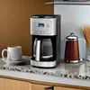 Cuisinart 14-Cup Stainless Steel Coffeemaker Machine Brew Automatic ,Black, Grey ,New 3