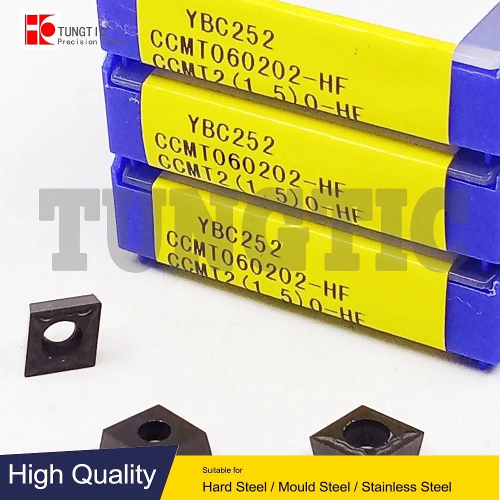 CCMT060202HFYBC252MillingCutterCNCToolsInsertLatheMachining