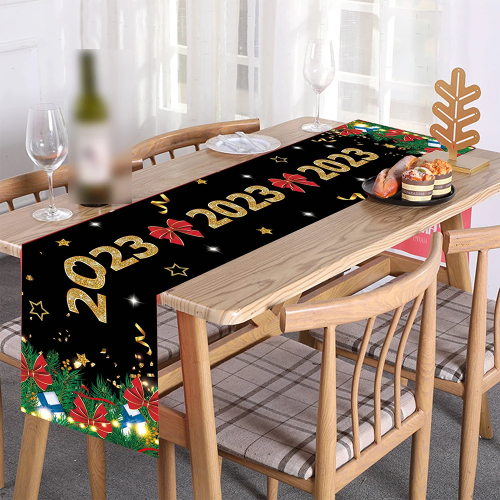 2 stuks 137 x 274 cm goud wegwerp tafelkleed kerstfeest