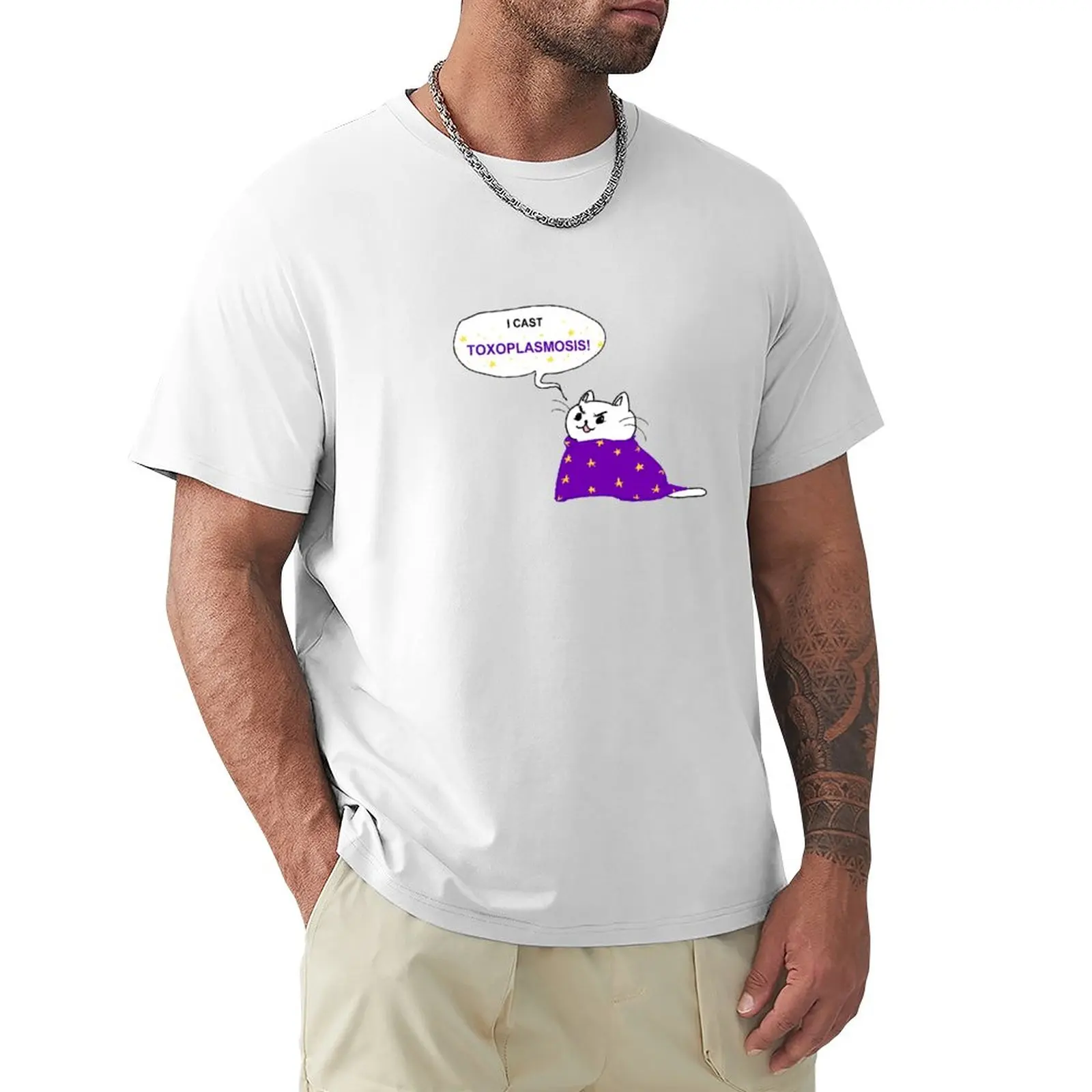 

toxoplasmosis T-Shirt new edition Short sleeve tee plus size tops mens t shirt