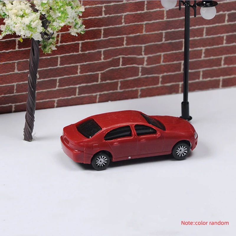 50pcs 1:100 1:150 1:200 scale Miniature Engine Car Diorama Building Garage Scene Street Layout Model Train Railway Accessories 5