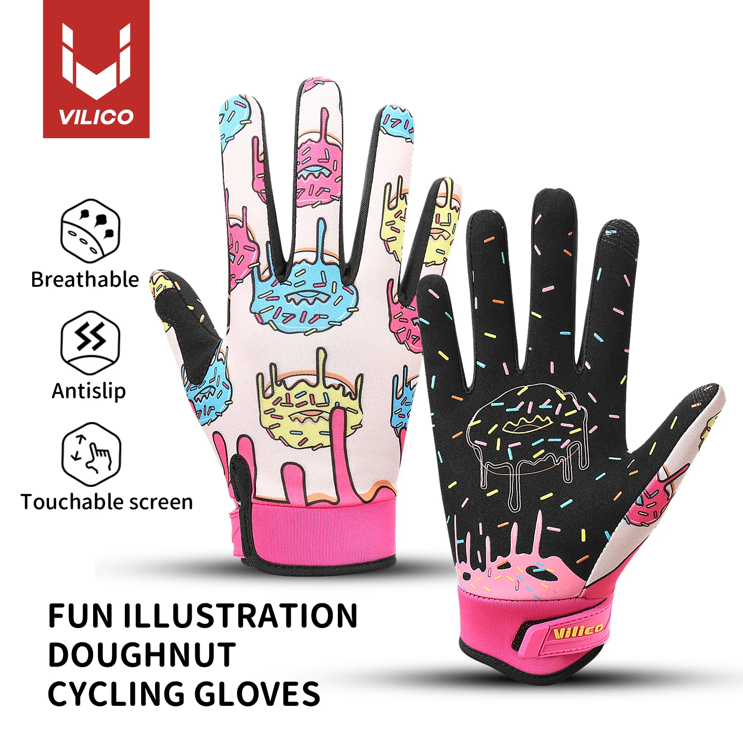 Cycling Parent-Child Gloves Rock Climbing Breathable Quick Drying Anti Slip Wear-Resistant Sun Resistant Sports Gloves ﻿