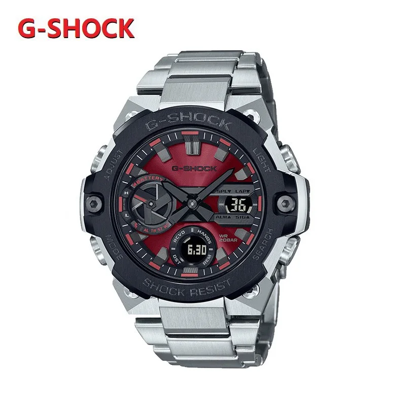 

G-SHOCK GST-B400 Watch for Men Waterproof Sports Watch Multifunctional World Clock Alarm Stopwatch Led Lighting Shockproof Date