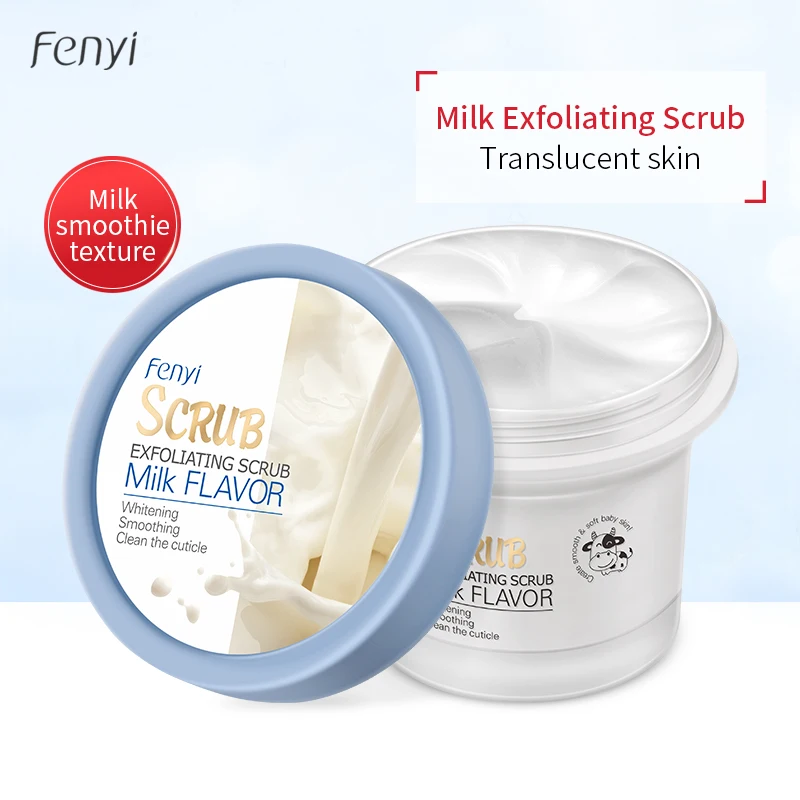LAIKOU Body Scrub Moisturizing Oil Control Cleaning Softening Chicken Skin Keratin Rubbing Mud Scrub Care Product 100g
