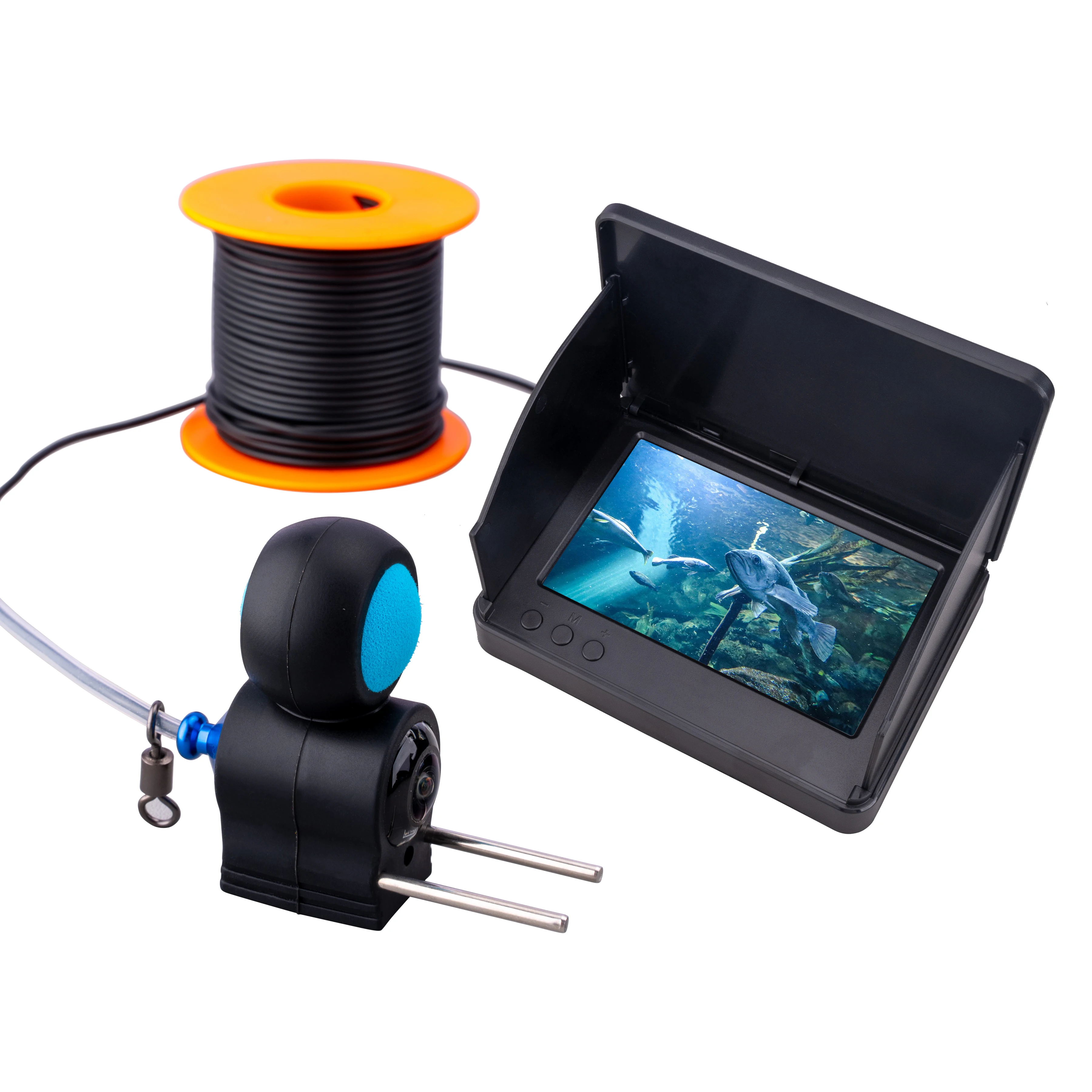 5.0-inch screen underwater detection video display tool, observation deep well, pipeline, underwater, fish detection tool