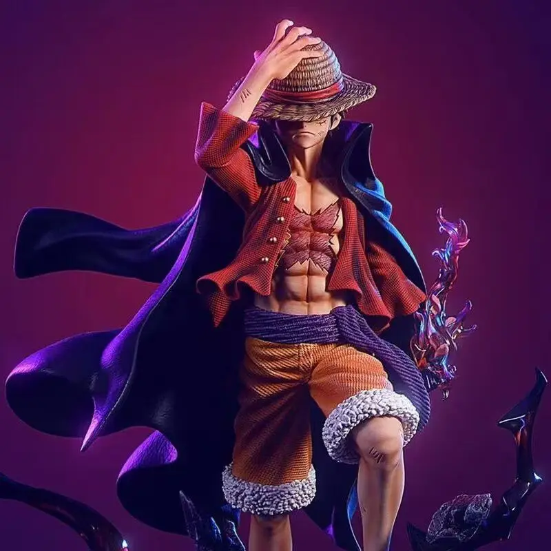 

Anime One Piece Lx Succession New Fourth Emperor Luffy Garage Kit Animation Toys Model Doll Collection Birthday Present