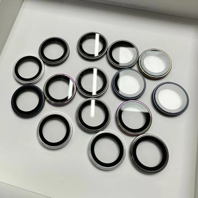Desert Titanium Tempered Glass Camera Lens Protector Cover - Premium Protection Accessories
