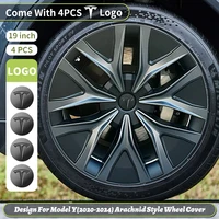 4pcs for Tesla Model Y2020-2024 19 inch Rim Covers