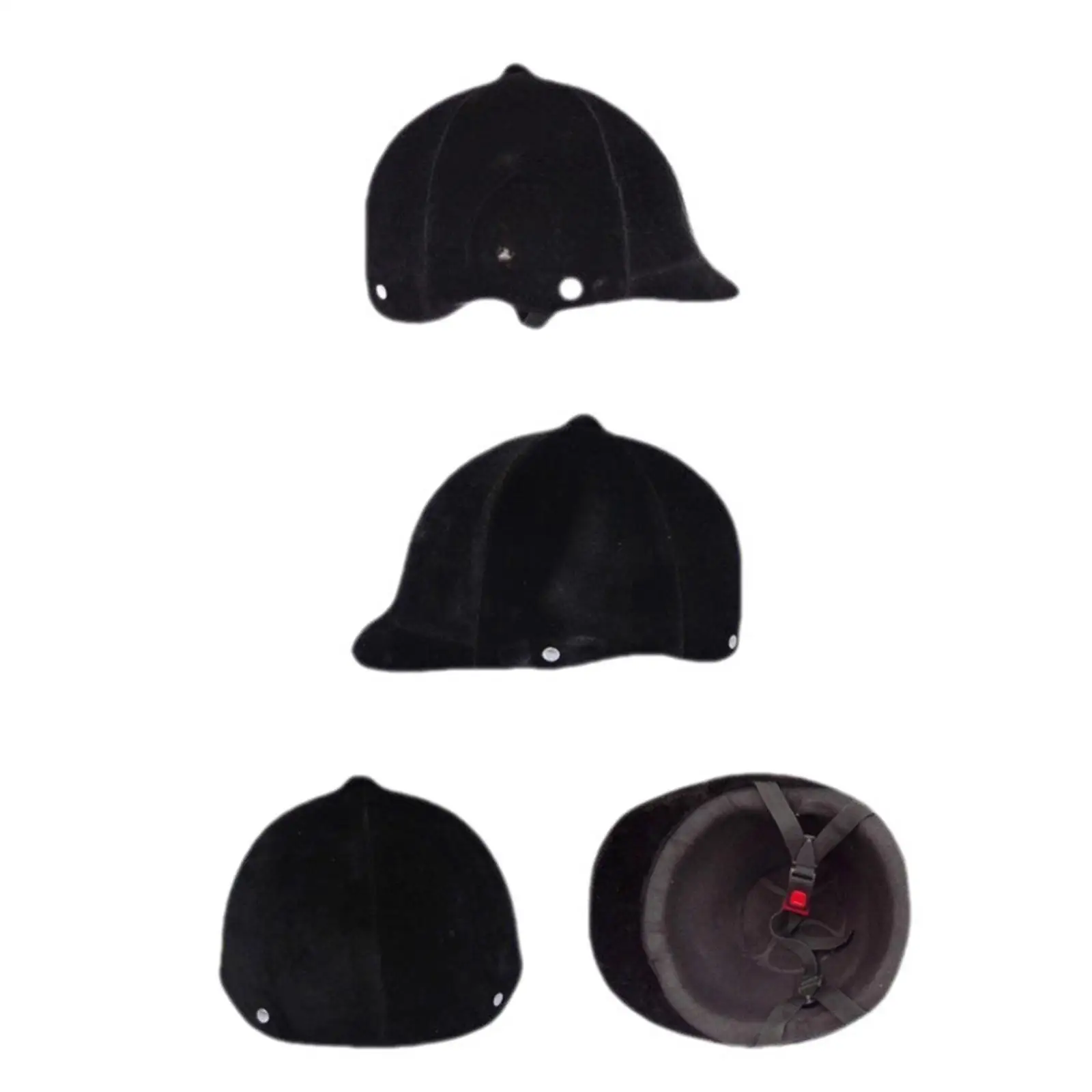 Equestrian Helmet Flannel Breathable Outdoor Sports Multifunction Gear Adjustable Comfortable Equestrian Hat Horse Equipment 5