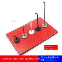 Short Nose Robe Hook for Living Room Bedroom Bathroom Stainless Steel Brushed Surface Wall Mounted Single Hook 2