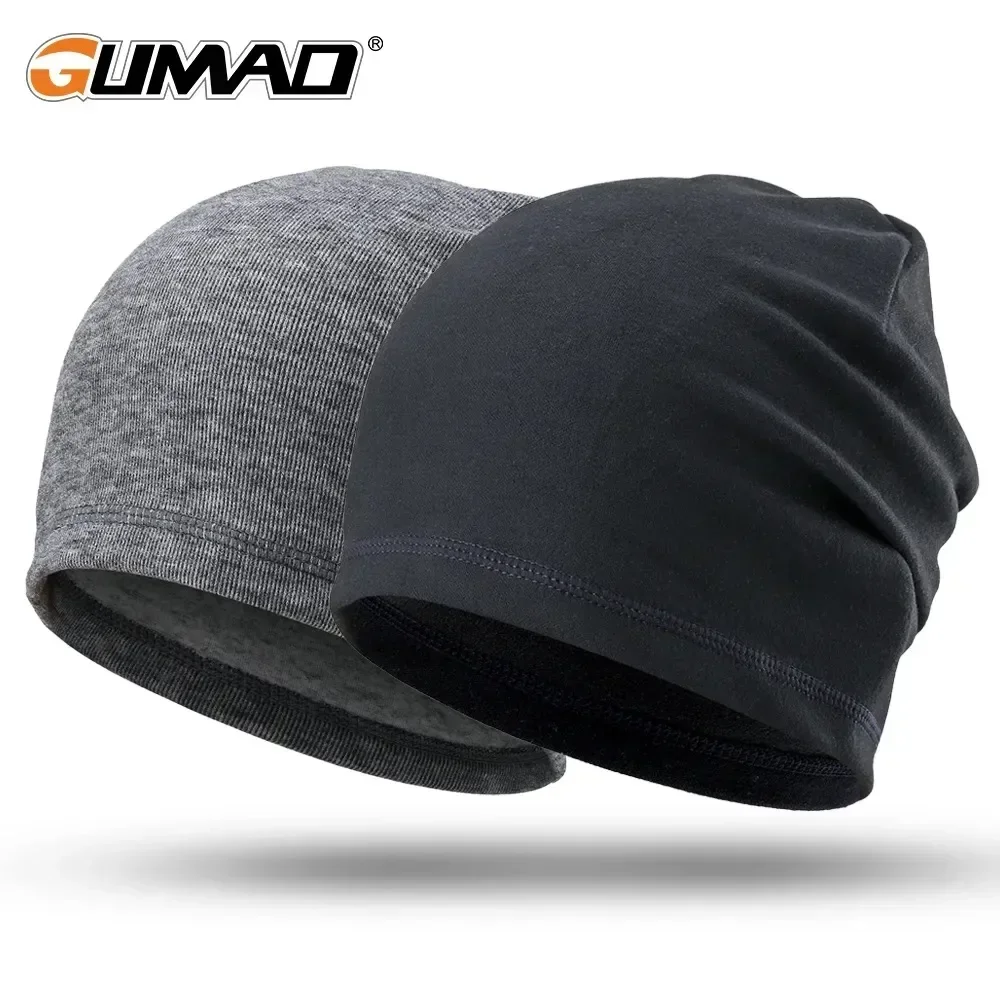 Winter Hats Winter Cycling Cap Sports Hat Winter Beanie Hat Thermal Warmer Cap Running Sports Stretch Fit Hats Thin Skiing Hiking Cycling Snowboard Outdoor Caps Men Women