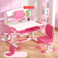 Kindergarten Homestay Children Furniture Sets Kids Bedroom Dormitory Learning Table Chairs Suit School Study Desks with Drawer m 6