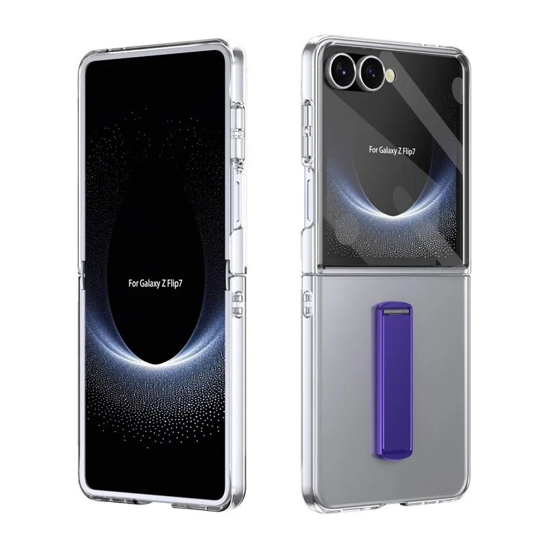 Shockproof Armor Case with Front Screen Protector and Stand Holder for Samsung Galaxy Z Flip Series