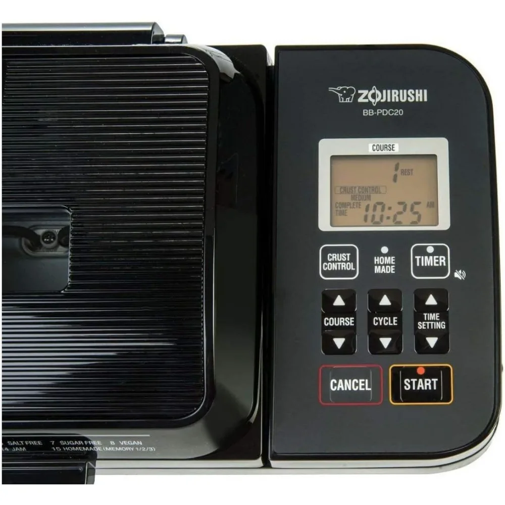 BB-PDC20BA Home Bakery Virtuoso Plus Breadmaker, 2 lb. loaf of bread 3