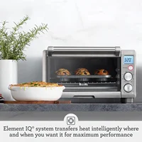 the Compact Smart Oven Countertop Toaster Oven, Brushed Stainless Steel 2