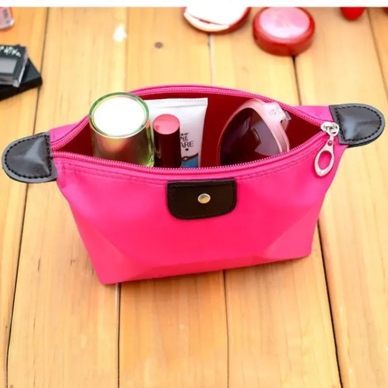 Women Travel Toiletry Make Up Cosmetic pouch bag Clutch Handbag Purses Case Cosmetic Bag for Cosmetics Makeup Bag Organizer 3