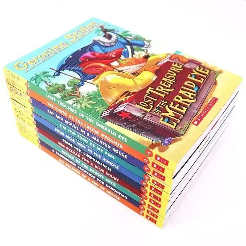 Geronimo Stilton Mouse Reporter 1-80 English Original