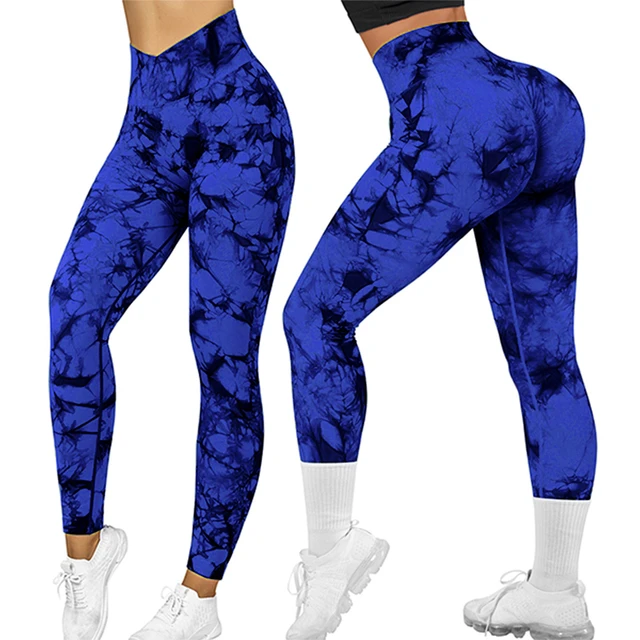 23 Colors Tie Dye Seamless Leggings Push Up Women Mallas Sports Fitness  Contour Yoga Running Pants Elastic Nylon Tights Leggins