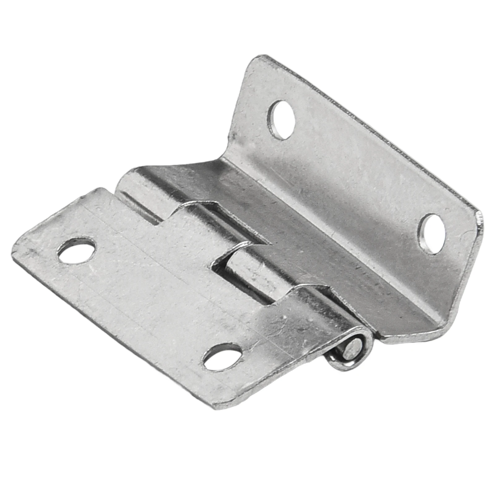 บานพับไม้แบบสามพับ 10 ชิ้น มุมฉาก 4 รู อุปกรณ์ฮาร์ดแวร์สำหรับงานปรับปรุงบ้าน บานตู้ เฟอร์นิเจอร์ 1