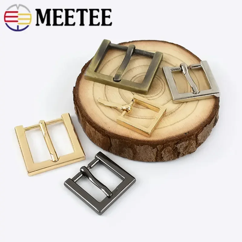 Set of Metal Adjustable Pin Buckles for Luggage Straps and DIY Accessories