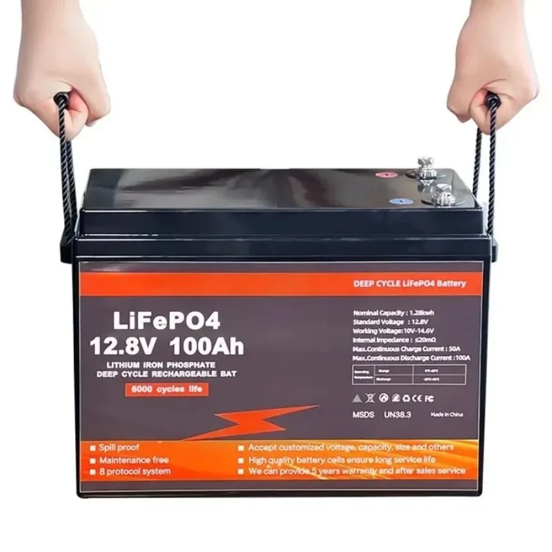 Lithium batteries 12V 100ah lifepo4 solar battery for solar energy storage battery