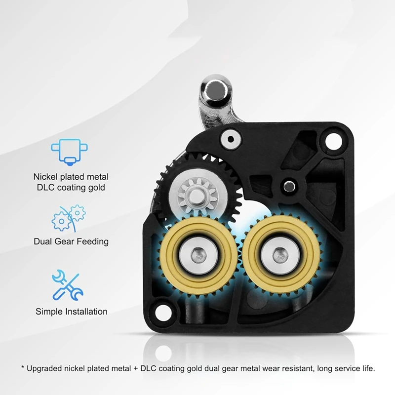 DIDI K1 Max Extruder,K1 Double Bearing Gear Upgrade Kit
