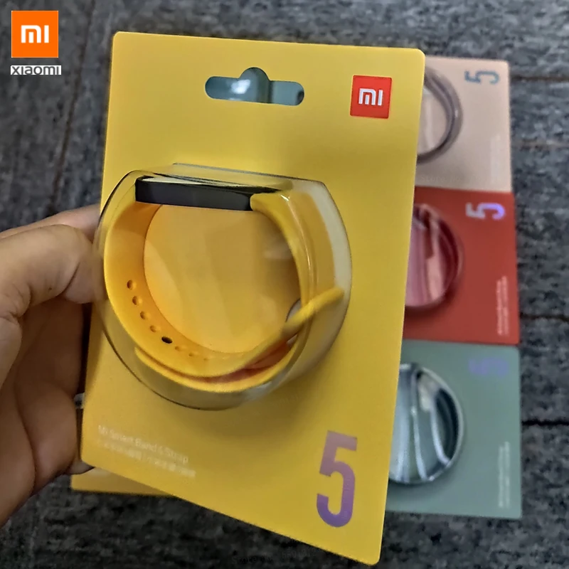 

Ремешок силиконовый для Xiaomi Mi Band 5, сменный Браслет для Mi Band 5, не оригинальный