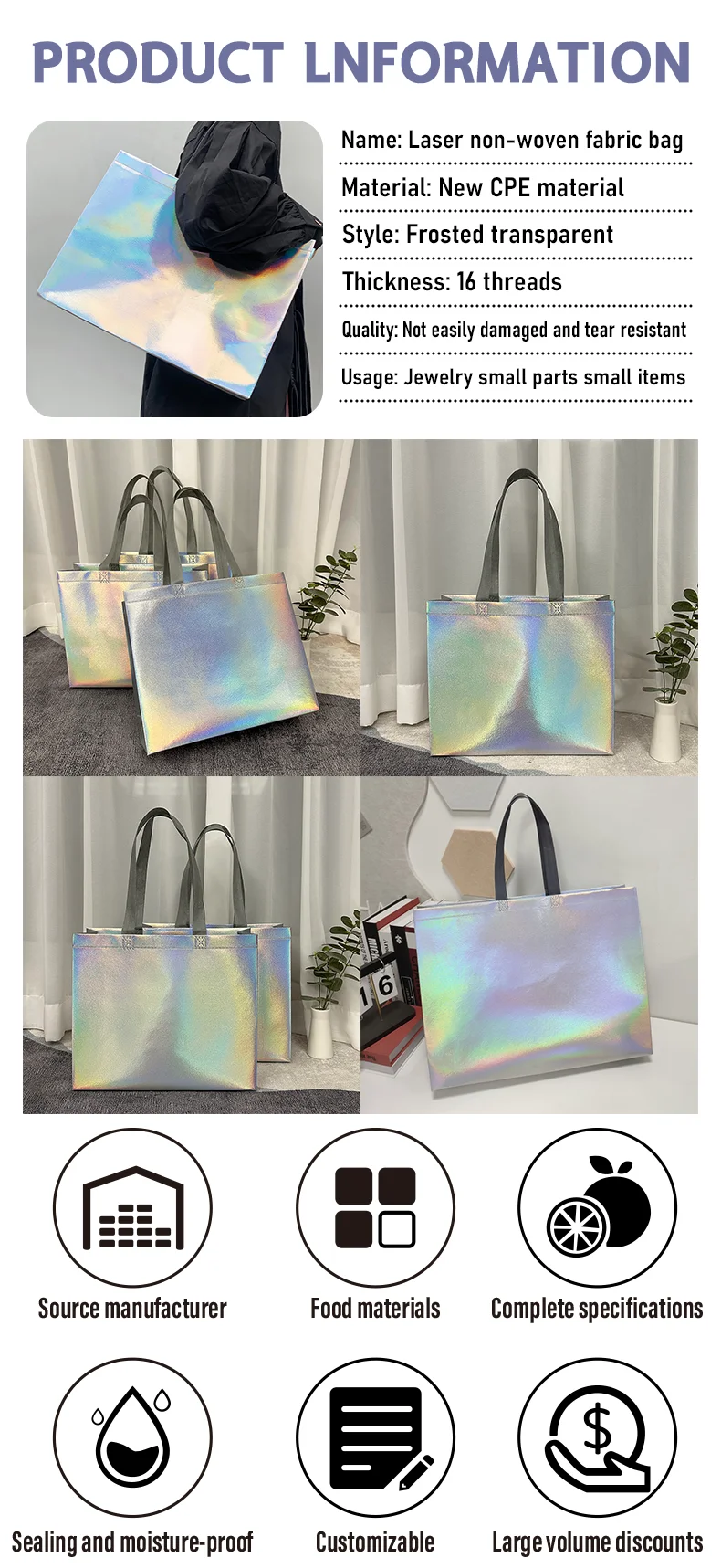 Cloth Bag Material Name Hot Sale 100% Polyester 600 Roll Price