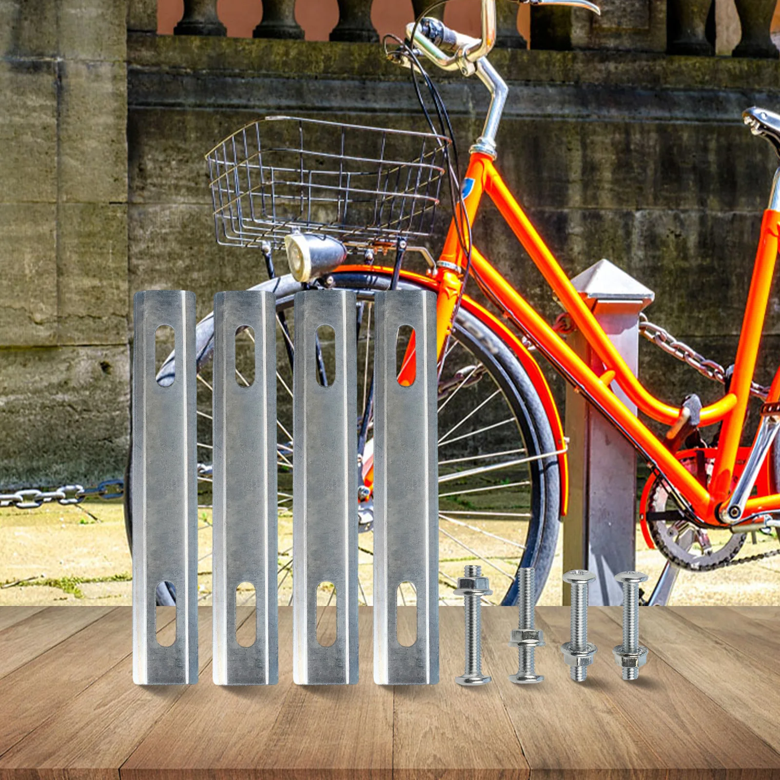 1Set Berg Elektrische Fahrrad Korb Gepäckträger Korb Adapter Für Falträder Ebike Roller Korb Zubehör – Detail 8