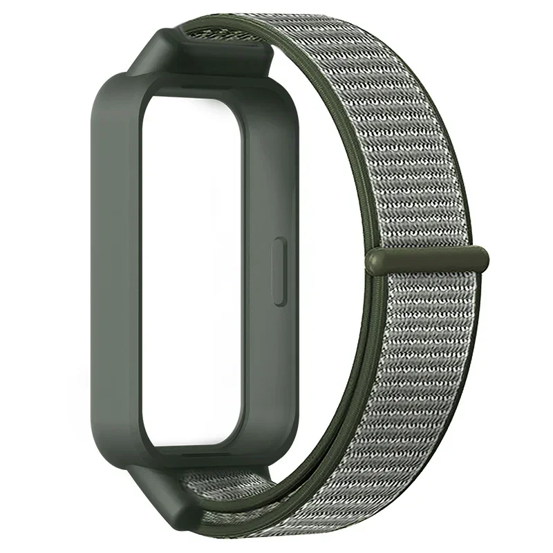Nylon-Schlaufenarmband für Xiaomi Band 9 Active/Redmi Band 3, komfortables Ersatzarmband für Xiaomi Band 9 Active Belt – Detail 24