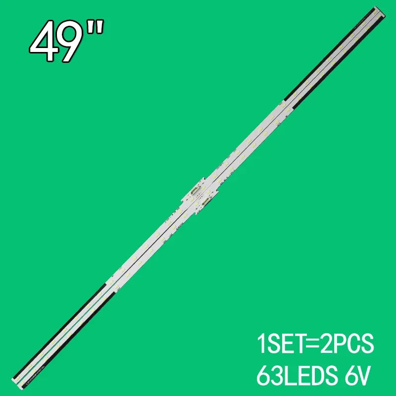 Новая Оригинальная Светодиодная лента для подсветки LG 49UH770V 49 