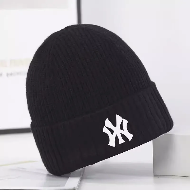 Knitted Pullover Hat Letter Warm Hip Hop Couple Men and Women Autumn and Winter