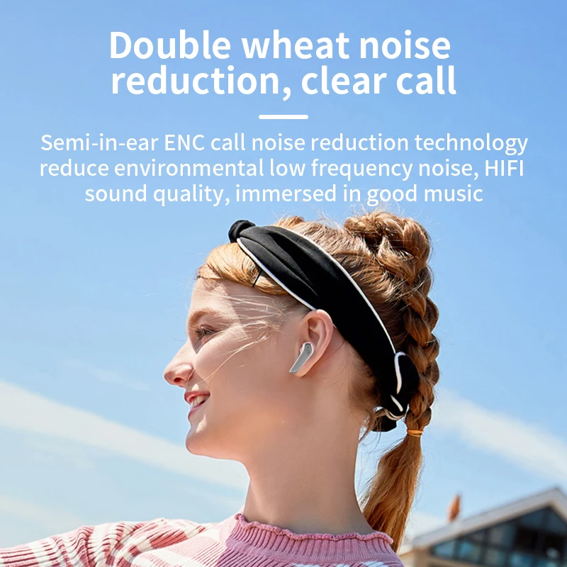 

New Intelligent Voice Translation Headphones Portable Online Translation Bluetooth Headphones Sports Earbuds Wireless Headphones