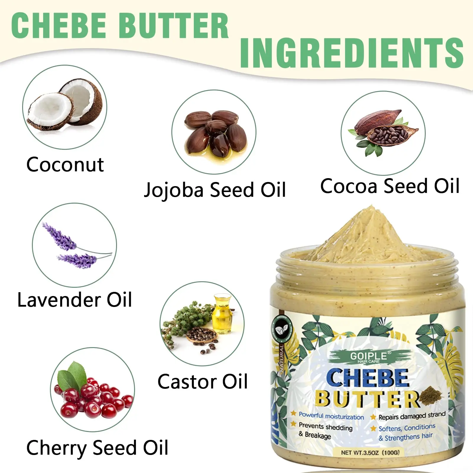 Chebe Hair Oil Butter for Hair Growth