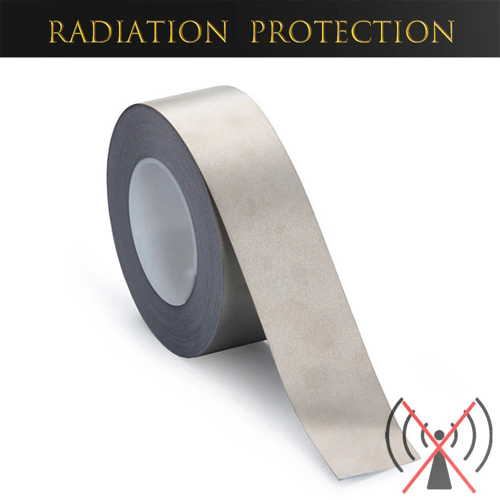 thumbnail image 2 of High Conductive Tapes Faraday Copper Fabric Sticker Block Cellphone 2 of 9