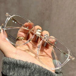 Elegant Women’s Anti - Blue Light Reading Glasses - Lightweight & Stylish (Transparent)