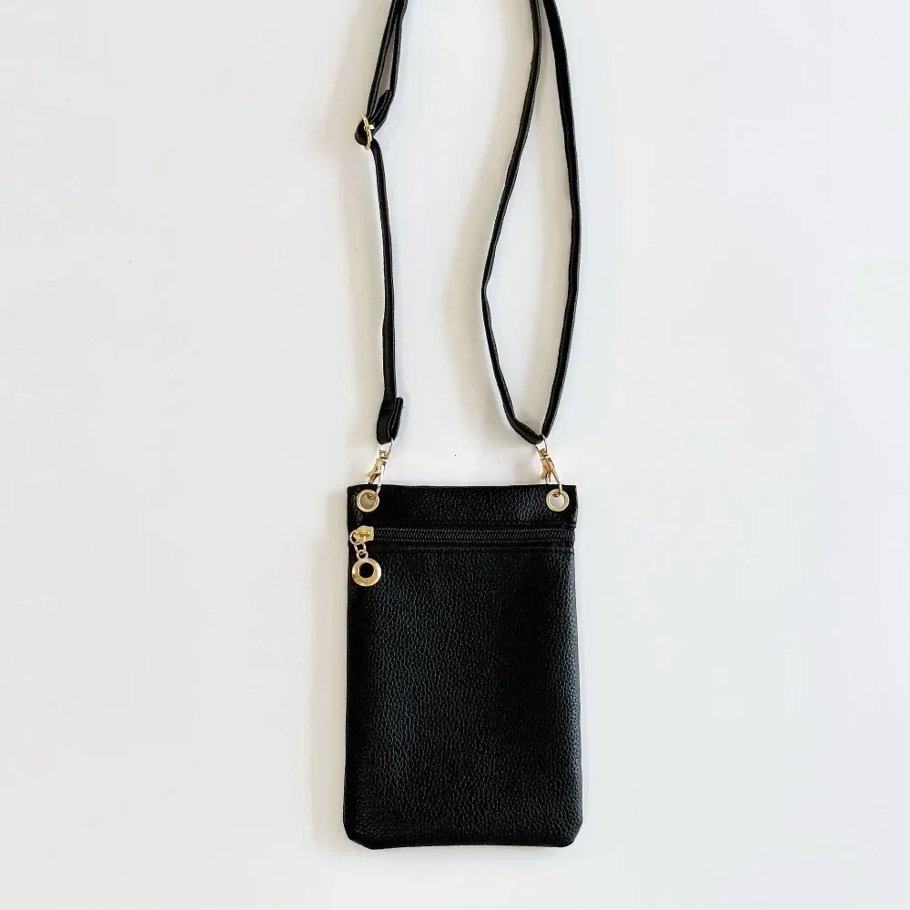 Fashion Phone Bag Sweet Women's Convenient Shoulder Bag Purses and Handbags Mini Crossbody Bag PU Litchi Pattern Personalized