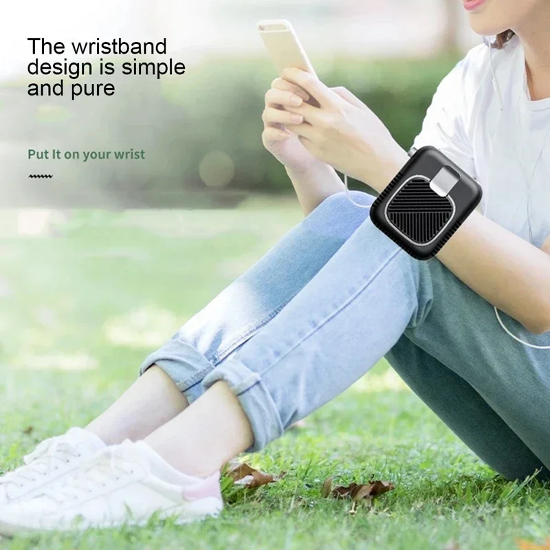 Xiaomi Youpin Portable Personal Hanging Waist Fan With 10000Mah Recharge Quiet Wearable Electric Fan Handheld Air Conditioner 4 Xiaomi Youpin Portable Personal Hanging Waist Fan With 10000Mah Recharge Quiet Wearable Electric Fan Handheld Air Conditioner - Image 4