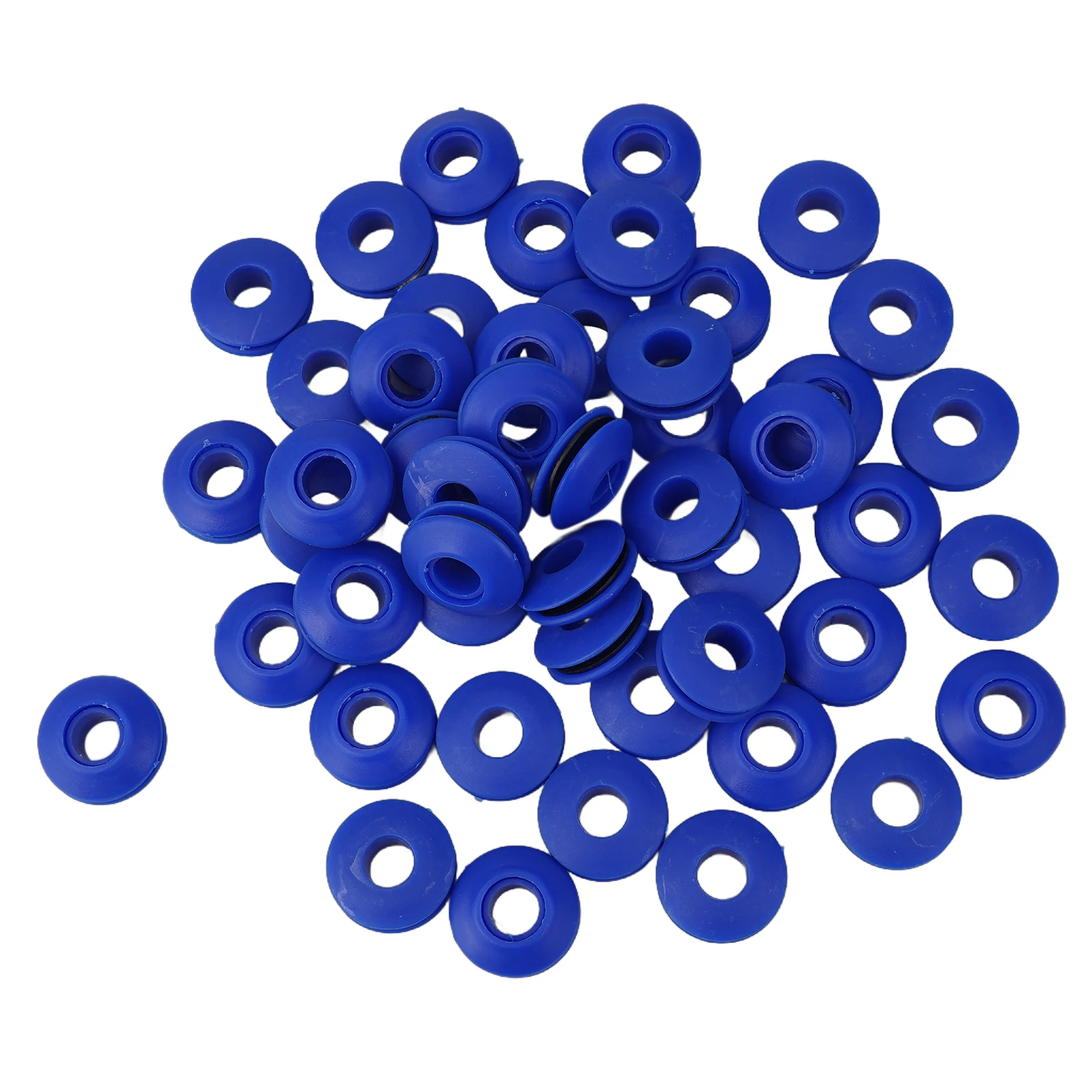 50/10PCS Plastic Eyelets Set Quick And Easy Installation Suitable For Repairing Tarpaulins And Securing Solar Covers