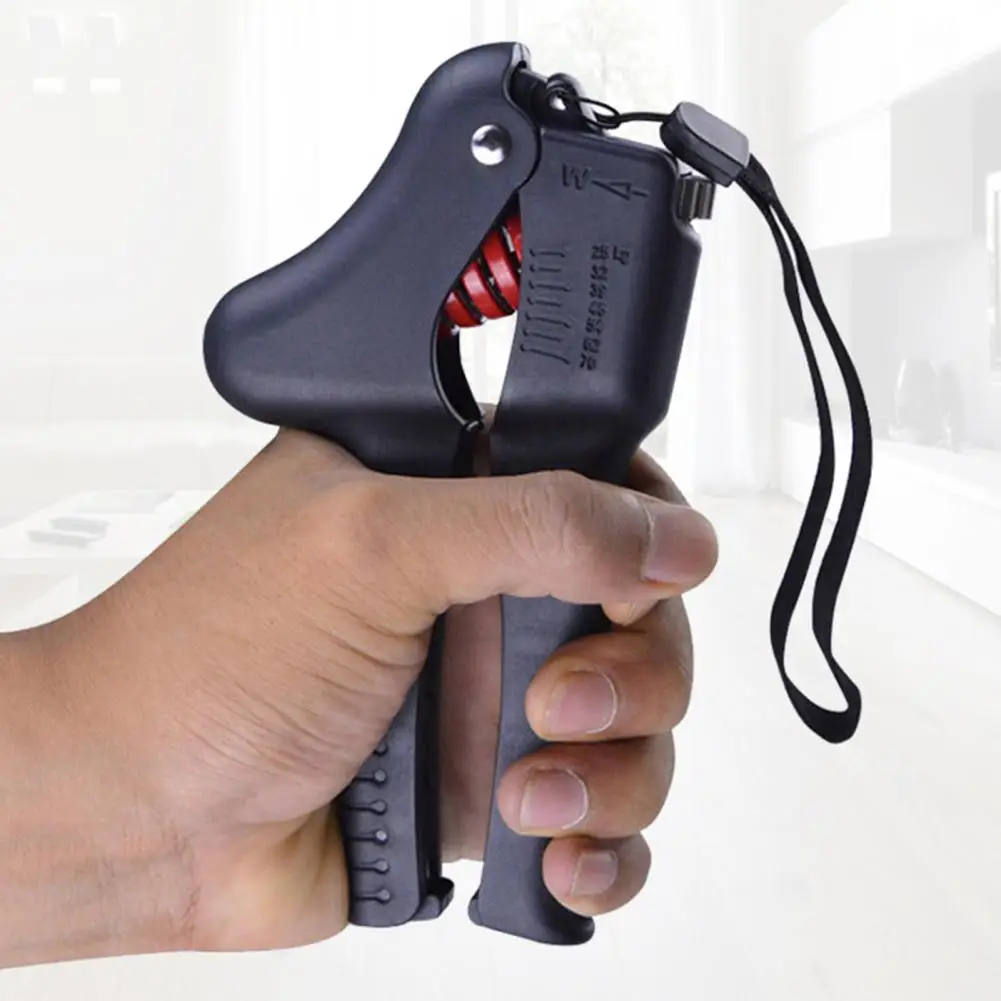 

Hand Trainer Comfortable Grip R-Shape Finger Exerciser Hand Gripper Spring Design Strength Gripper Fitness Equipment