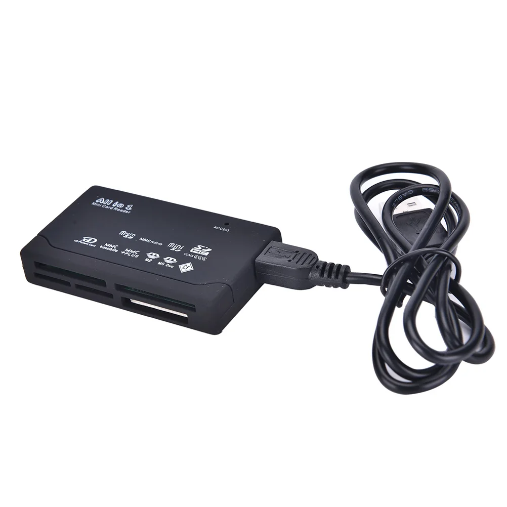 

Устройство для чтения карт памяти USB 2,0 SD, TF CF SD Mini SD SDHC MMC MS XD