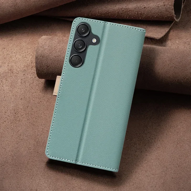 Premium RFID Leather Wallet Phone Case with Enhanced Security Protection