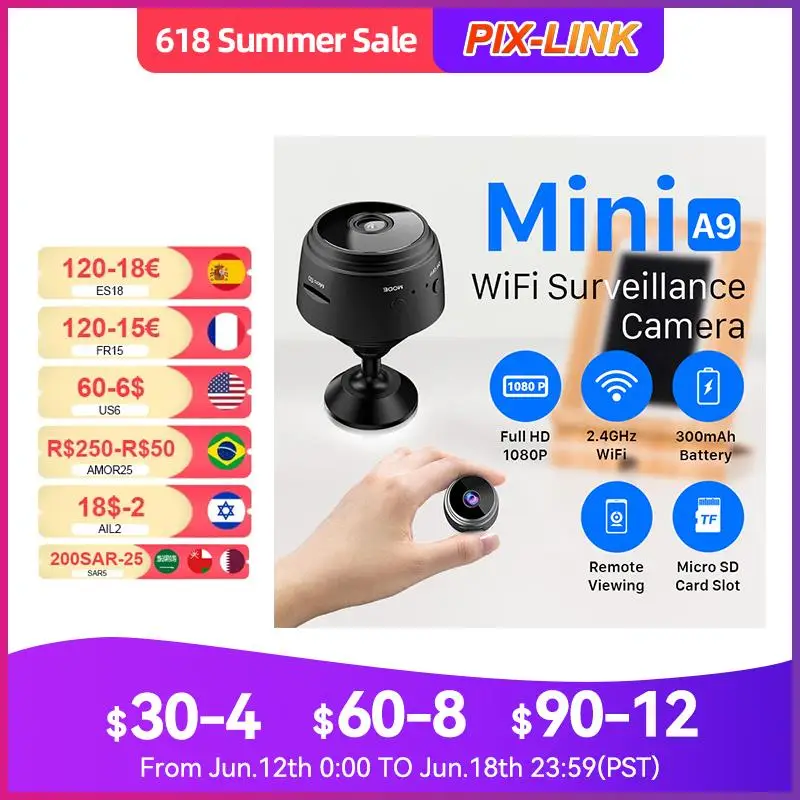 Wireless Outdoor Security Camera 1080p Hd Wifi Surveillance Cameras For