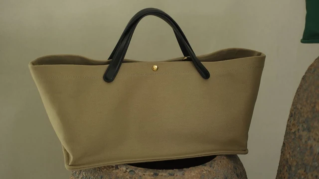 Sac à main fourre-tout en toile et cuir pour femmes, sac à bandoulière pour les aisselles, loisirs polyvalent, décontracté, Chic, élégant, pochette 1