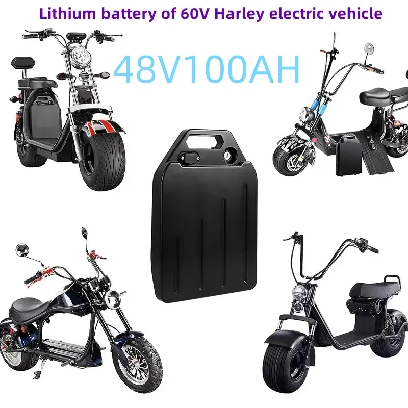 

New Full Capacity Power 18650 Lithium Battery 48V20ah-100ah Lithium Battery Pack Suitable for 250-2000W+Lithium Battery Charger