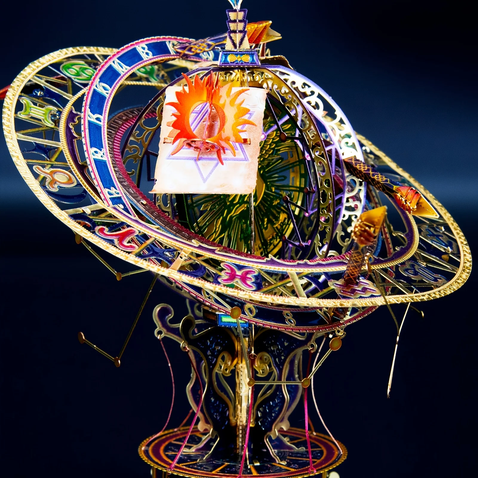 MY 3D Metal Puzzle Twelve Constellations DIY holiday gifts to friends exquisite tabletop ornaments 2