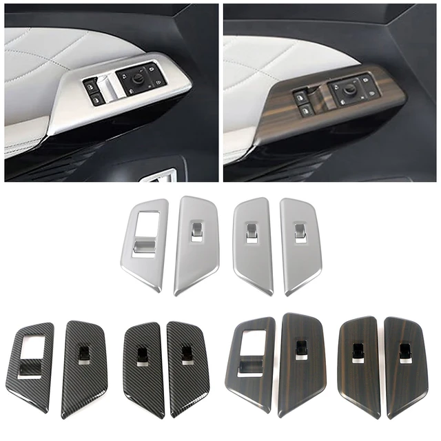 Für volkswagen vw id.6 id6 auto fenster lift schalter knopf verkleidung  rahmen abdeckung verkleidung auto styling refit anti scratch - AliExpress